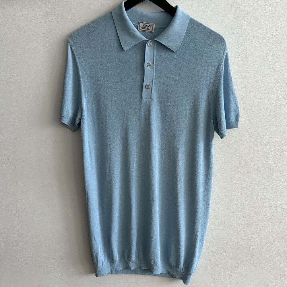 Vintage Versace Knit Polo